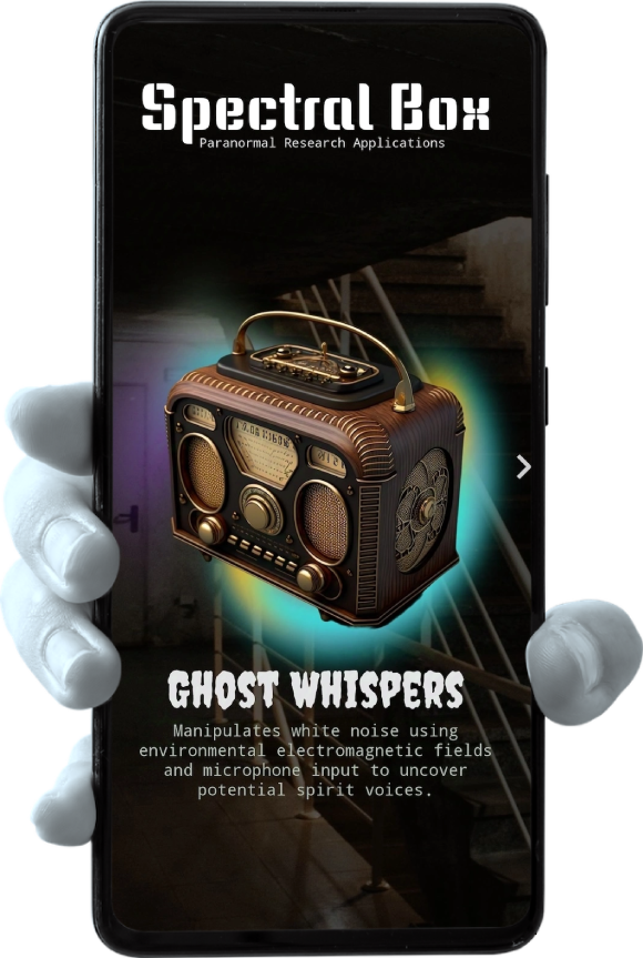 Spirit Box: Ghost's Whisper - Paranormal Research and Investigating Applications.